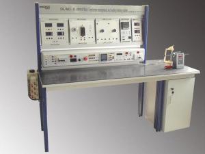 Sistema de capacitación de prueba y mantenimiento de transformador con motor