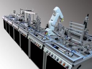 Entrenador de sistema de fabricación flexible modular DLMPS-900A