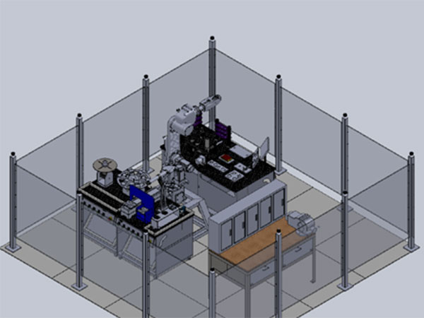  Sistema de capacitación de pulido con robot DLRB-2600  